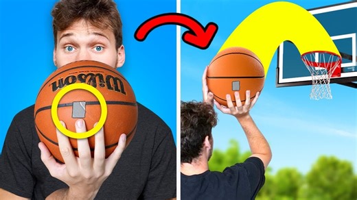 Testing crazy basketball tips and tricks! ⛹️‍♂️ | Jesser