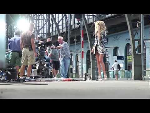 Making the Victoria's Secret 2011 Holiday TV Commercial: The Train Station