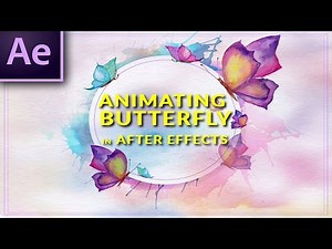 After Effects Animation How To Animate Flying Butterfly Tutorial 5
