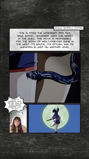 Hidden Gem 90s Anime: The Most Bizarre Technique in Ninja Scroll