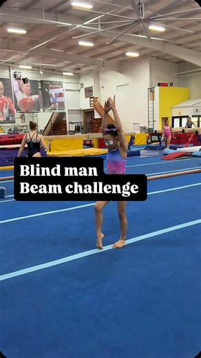 🧠💪 The “Blind Man Beam” Challenge – Would You Dare? Most gymnasts rely on their eyes to stay balanced on beam… But what happens when you take sight out of the equation? 👀❌ Coach Al Fong’s Blind Man Beam challenge flips the script — gymnasts perform beam work with their eyes closed, learning to trust their feet, balance, posture, and rhythm instead. Why⁉️ Because true beam mastery isn’t just about what you see, it’s about what you feel. Taking vision away unlocks a deeper awareness of rhythm, 