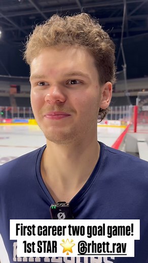 Rhett Ravndahl’s first career multi-goal game comes in his 150th WHL twirl 🗣️ | Kamloops Blazers