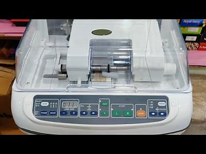 Auto Lens Edger (Jinglian SJM 2008) HOW TO USE.