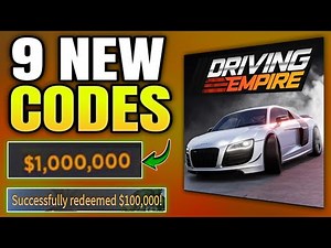 ⚠️NEW YEAR!⚡CODES⚠️DRIVING EMPIRE ROBLOX REDEEM CODES 2025-DRIVING EMPIRE CODES