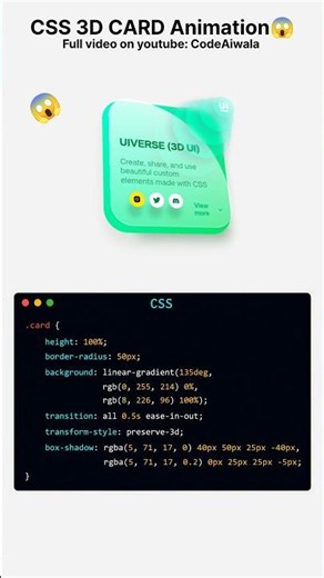 #video #css This CSS Trick Will Blow Your Mind #webdevelopment #youtubeshorts #tech #programming