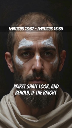 📖 Today's Verses: Leviticus 13:37 – Leviticus 13:39