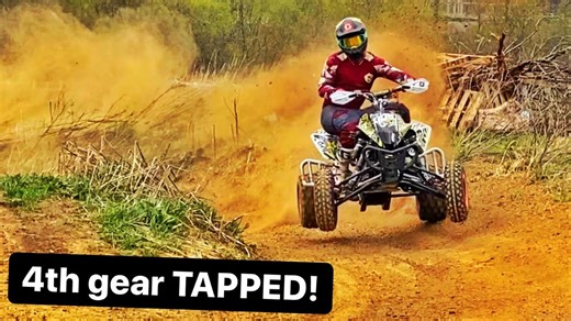 KTM Quad Still Rips – So Fast!