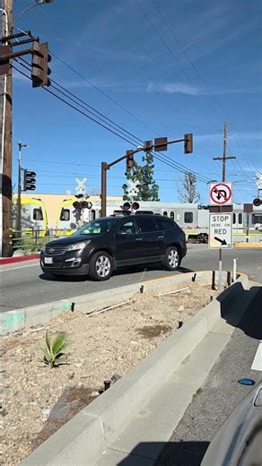 Metro Light Rail at Gladstone St. March 3rd, 2026
