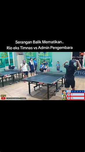 COUNTER ATTACK MEMATIKAN 🏓 RIO EKS TIMNAS VS HERU PENGEMBARA