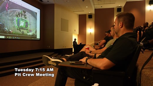 For the first time ever, we are showing BTS of engineering meetings, pit stall selections, and more! We followed Chris Gayle, the Crew Chief on the 54-car, for a full week leading up to Chicago. #NASCAR #racing | Joe Gibbs Racing