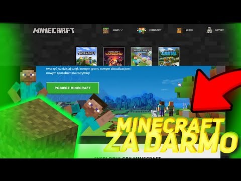 Jak pobrać Minecraft ZA DARMO - Poradnik 2025 (Z SKINEM)