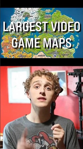 The LARGEST Video Game Maps