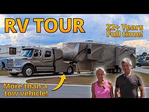 RV TOUR / Custom RV Hauler / 43' Mobile Suite DRV / Full Time RV Living with PURPOSE!