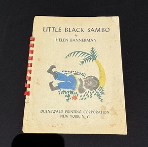 Little Black Sambo Book 1943 Moving ANIMATED Version by Bannerman & Wehr -A86 - Etsy