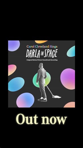 Carol Cleveland Sings on Instagram: "Today marks the release of our latest album: the original score for the film ✨DARLA IN SPACE✨ The soundtrack album features 21 new tracks composed for the dark sci-fi comedy. We worked with a musical palette consisting of ethereal vocals, vintage synthesizers, and ghostly orchestration. We’re thrilled to finally share it with you! It’s available to listen / download most places you can find music these days. ___ #DarlaInSpace #carolclevelandsings #filmscore #