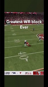 Greatest WR block ever