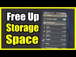 How to Free Up Storage Space on Android Phone (Settings Tutorial)