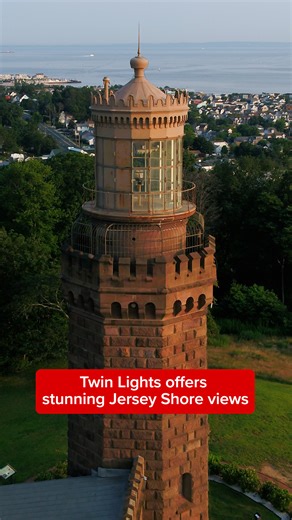 Twin Lights State Historic Park offers New Jerseyans some of the most unique and stunning views in the state. Not one, but two majestic lighthouse towers peer out over the Atlantic Ocean, Sandy Hook and the New York skyline. | NJ.com