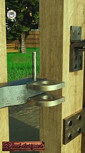 Unique lock for main gate 🔐 #locks #gate #metallock #metalwork #metalworking | wood designer
