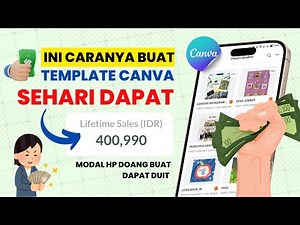 THE SECRET TO MAKING MILLIONS WITH JUST A PHONE | HOW TO CREATE CANVA TEMPLATE TO SELL