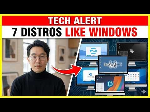 7 Linux Distro that feel EXACTLY like Windows For the 99% leaving in 2026