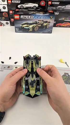LEGO Lamborghini Assembly from Start to Finish #shorts #lego #speedbuild #satisfying