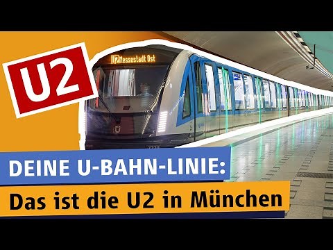 Münchner U-Bahn-Linien: Das ist die U2 - Führerstandsmitfahrt 2023