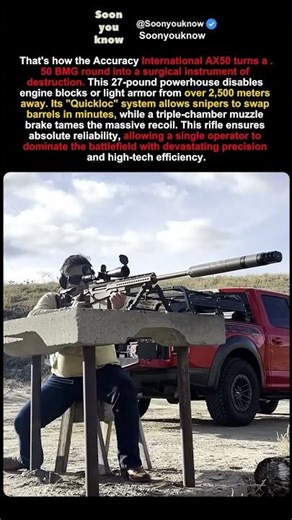 2,500 Meters & Devastating Precision: Meet the AX50 Powerhouse!