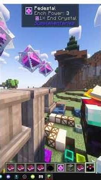 CÓMO MEJORAR ENCANTAMIENTOS con PEDESTALES en MINECRAFT SUPPLEMENTARIES