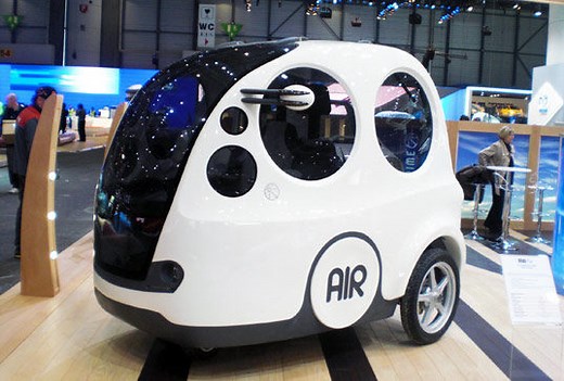 Top Five Air Powered Vehicles