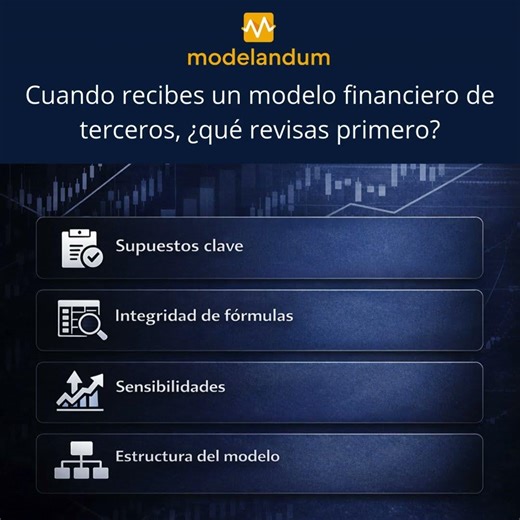 Qué revisar primero en un modelo financiero (Errores comunes en Financial Modeling)