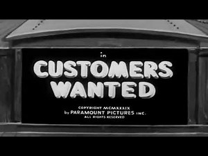 Popeye the Sailor: Customers Wanted (1939) opening titles recreation