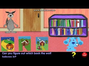 Blue's Clues - Fairytale Book Matching (1999 Shockwave Game)