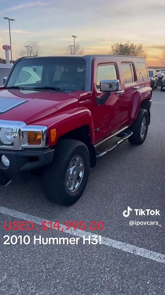 2010 Hummer H3 - Victory Red!