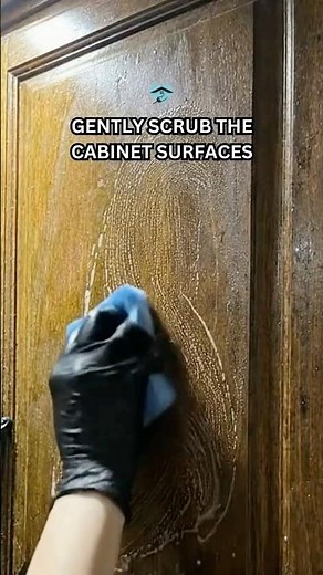 The Best Way to Clean Greasy Kitchen Cabinets