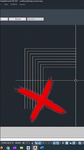 Best Command For Fillet in AutoCAD #tips #tricks #best