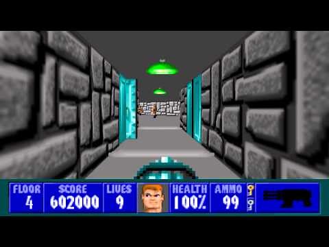 Wolfenstein 3D - Episode 6, Floor 4