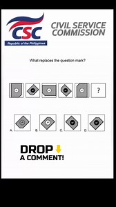 20K views · 146 reactions | CSE practice question / civil service exam reviewer / abstract #civilserviceexamination2025 #civilserviceexam #logicalreasoning | Arturo Infornon Malag Jr. | Facebook