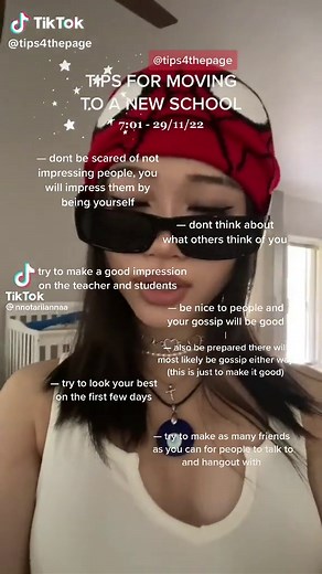 Tips for Moving to a New School
