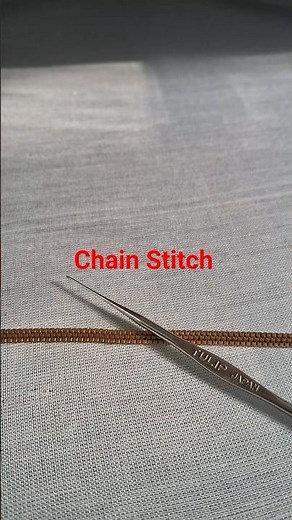Aari embroidery class Day1| Beginner Tutorials (Free Courses): Step-by-step on basic chain stitching