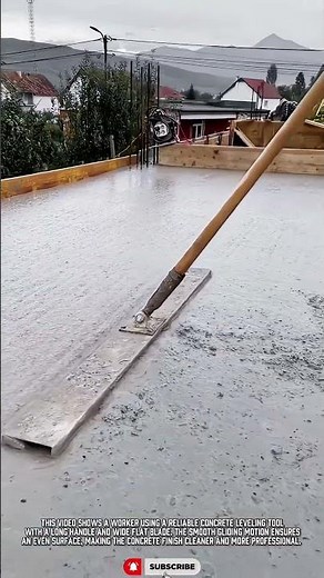 Simple Concrete Leveling Tool : Useful for an Even Slab Surface #ToolHolder