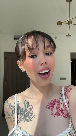 Intricate Red Dragon Tattoo Details Revealed