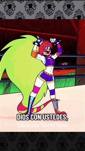 Demencia peleará con El Valiente 🦎 #blackhat #animation #villainous #Demencia