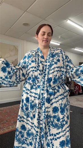 The beautiful, super-light 100% rayon printed lace in our Frida dress is an absolute dream for this weather ✨ Floaty, breathable, and so easy to wear ♥️ | Friday Flamingo