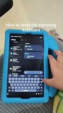 how to reset the keyboard