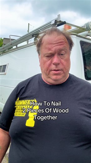 The hardest nails to use are little finishing nails. You will see what not to do. #diy #construction #HammeredHandyman #funny #handyman