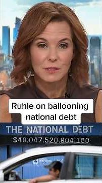 Ruhle on ballooning national debt