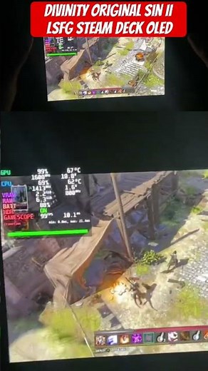 Divinity Original Sin 2 EE | Steam Deck OLED | LSFG vs Native FPS!