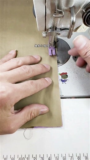 Four-layer double-sided slit #sewing #danslabulledecali #sewingtutorial #diy