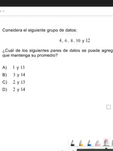 Medidas de tendencia central (Estadística PAES M1) 😃😬🙃 #clases #paes #estudiantes #profe #matematica